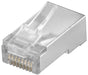 EAN 5711783333975 - Microconnect KON504-10 conector RJ45 Translúcido imagen 1