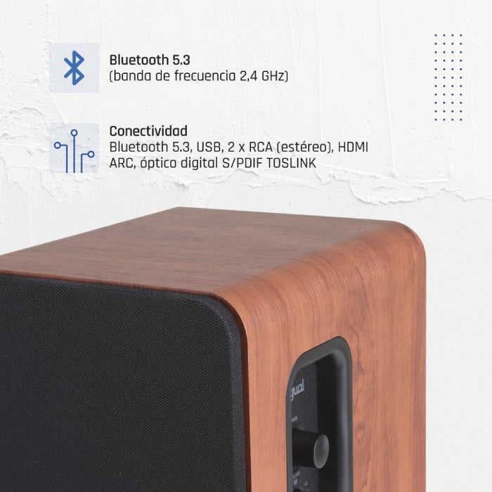 EAN 8435364319963 - iggual IGG319963 altavoz Madera Inalámbrico y alámbrico imagen 8