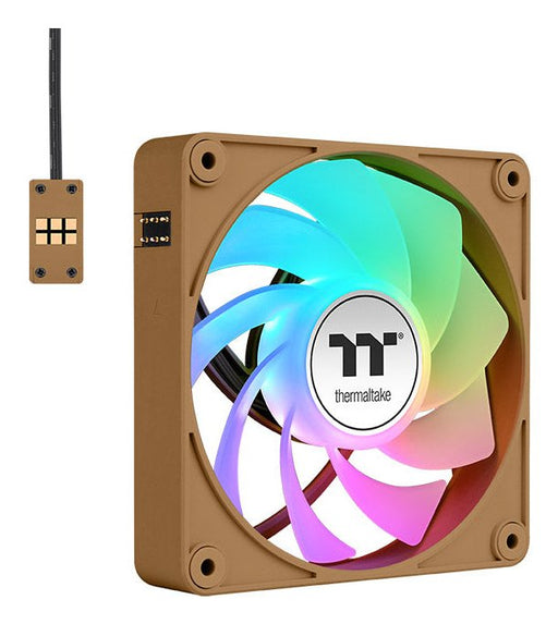 EAN 4711475649989 - Thermaltake CT140 EX Reverse ARGB Sync PC Carcasa del ordenador Ventilador 14 cm Marrón, Arena 3 pieza(s) imagen 1