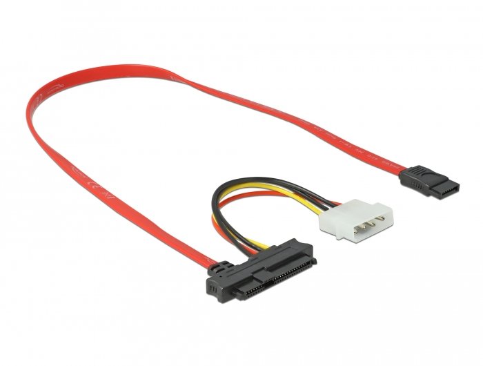 EAN 4043619822195 - DeLOCK 82219 cable Serial Attached SCSI (SAS) 12 Gbit/s Rojo imagen 1