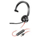 EAN 0197497211108 - HP Poly Blackwire 5210 Monaural USB-A Headset Alámbrico Diadema Llamadas/Música USB tipo A Negro imagen 1