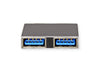 EAN 7630049629066 - ROLINE 12.03.2947 cambiador de género para cable 2x USB Type C 2x USB Type A Plata imagen 4