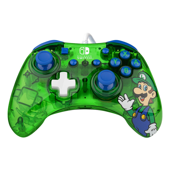 EAN 708056068486 - PDP Rock Candy: Luigi Lime Azul, Verde, Translúcido USB Gamepad Analógico/Digital Nintendo Switch, Nintend imagen 1