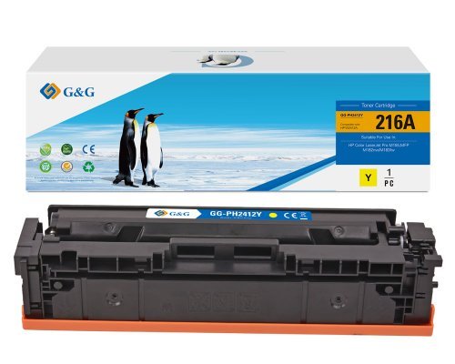 EAN 6941784756179 - G&G 21442 cartucho de tóner 1 pieza(s) Compatible Amarillo imagen 1