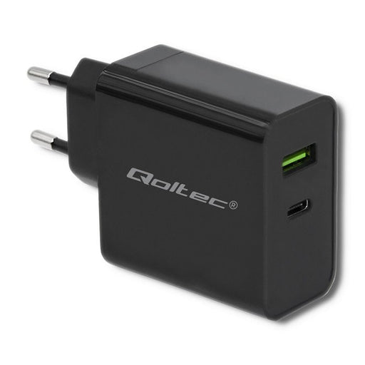EAN 5901878517179 - Qoltec 51717 adaptador e inversor de corriente Interior 42 W Negro imagen 1