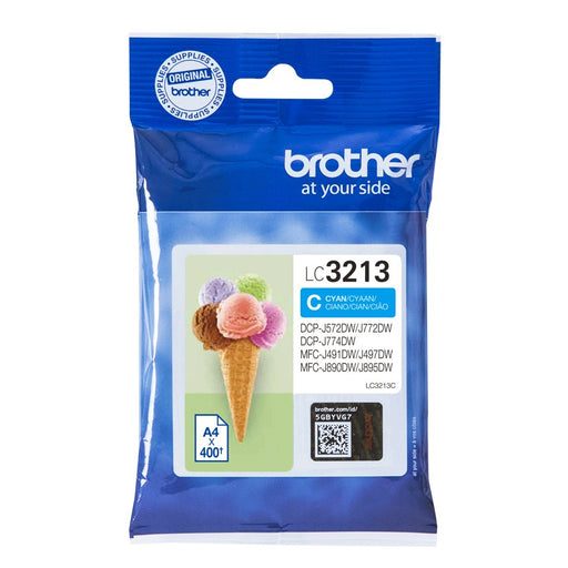 EAN 2509062115434 - Brother LC3213C cartucho de tinta 1 pieza(s) Original Cian imagen 1