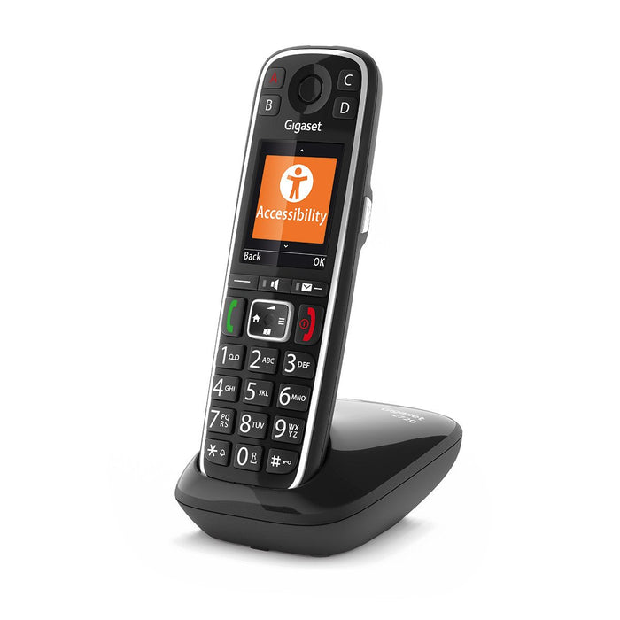 EAN 4250366859439 - Gigaset E720 Teléfono DECT/analógico Identificador de llamadas Negro imagen 4