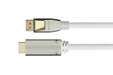 EAN 4014619715558 - Python GC-M0221 adaptador de cable de vídeo 1 m DisplayPort HDMI Blanco imagen 1