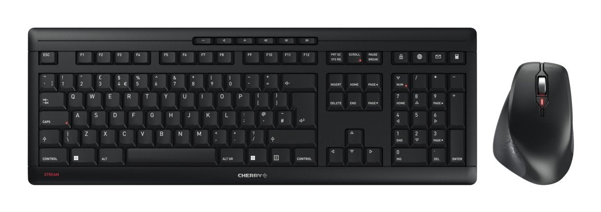 EAN 4025112103636 - CHERRY JD-8550GB-2 teclado Ratón incluido Hogar / Oficina RF inalámbrico QWERTY Inglés Negro imagen 1