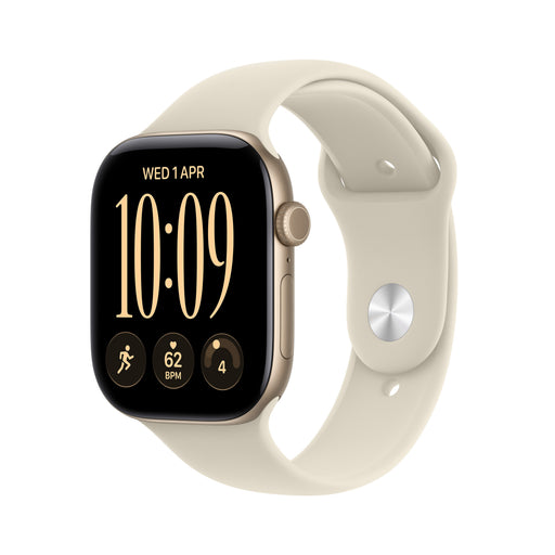 EAN 195951230795 - Apple Watch Series 12 OLED Digital 374 x 446 Pixeles Pantalla táctil 5G Oro Wifi GPS (satélite) imagen 1