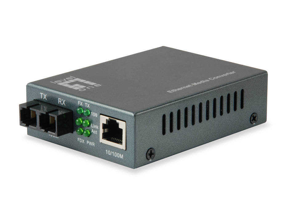 EAN 4015867208069 - LevelOne FVT-1104 convertidor de medio 100 Mbit/s 1310 nm Monomodo Negro imagen 1