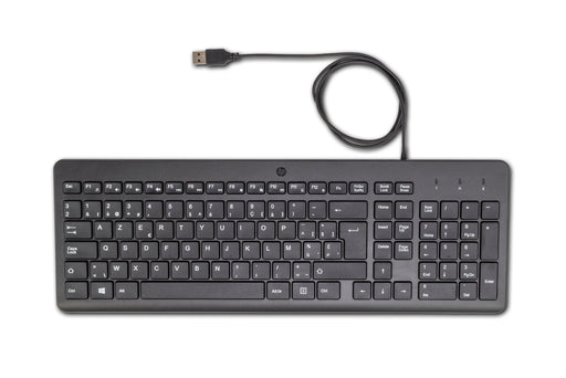 EAN 1965482442566 - HP 150 Wired Keyboard teclado Universal USB AZERTY Belga Negro imagen 1