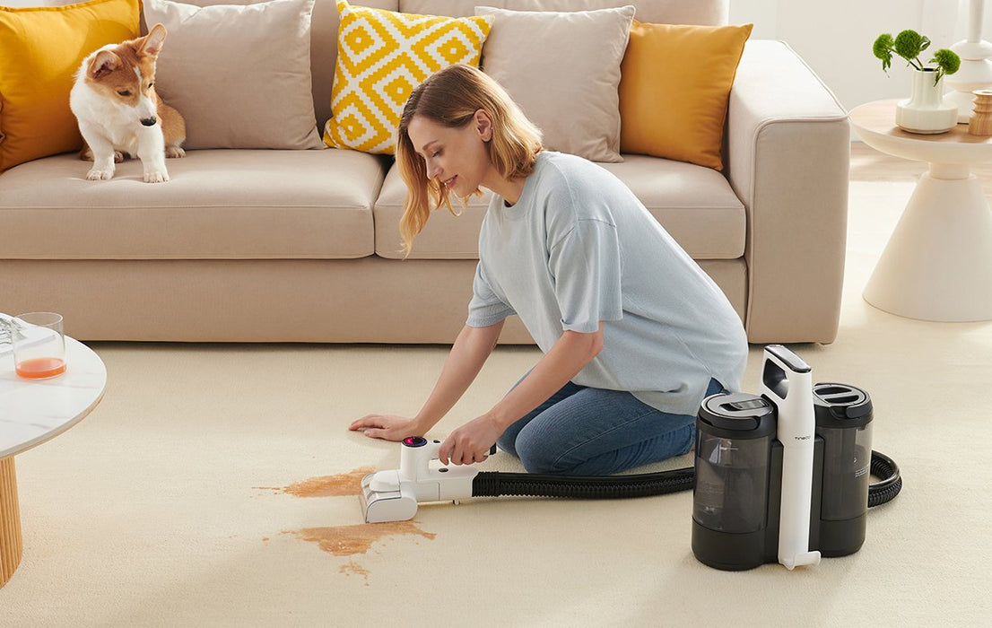 EAN 6972200199577 - Tineco Carpet One Spot máquina de limpieza de alfombras De mano Negro, Blanco imagen 2