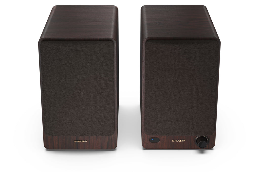 EAN 4974019216584 - Sharp BOOKSHELF SPEAKERS De 2 vías Marrón Inalámbrico y alámbrico 60 W imagen 5