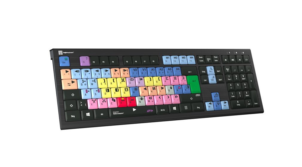 EAN 5707795018535 - Logickeyboard LKB-MCOM4-A2PC-DE teclado Juego USB QWERTZ Alemán Negro imagen 4
