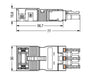 EAN 4055143209168 - Wago 770-203/035-000 conector Negro imagen 2