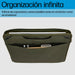 EAN 0197961660302 - HP 15.6 Modular Laptop Sleeve 39,6 cm (15.6") Verde, Gris imagen 5