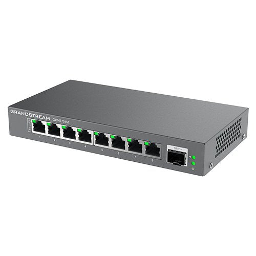 EAN 6947273704577 - Grandstream Networks GWN7701M switch No administrado 2.5G Ethernet (100/1000/2500) Negro imagen 1