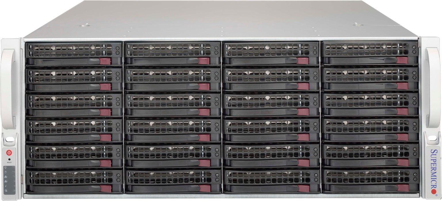EAN 672042441013 - Supermicro CSE-846BE2C-R609JBOD carcasa de ordenador Estante Negro, Gris 600 W imagen 1