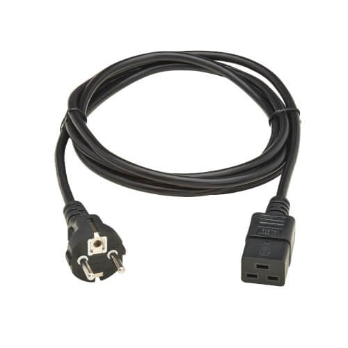 EAN 37332281234 - Eaton P050-2P5M-EU cable de transmisión Negro 2,5 m CEE7/7 IEC C19 imagen 2