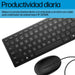 EAN 0198122956760 - HP Wired Desktop 320MK Mouse and Keyboard teclado Ratón incluido USB Negro imagen 2