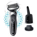 EAN 4210201433637 - Braun Series 7 71-S7200cc Máquina de afeitar de láminas Recortadora Negro, Plata imagen 10