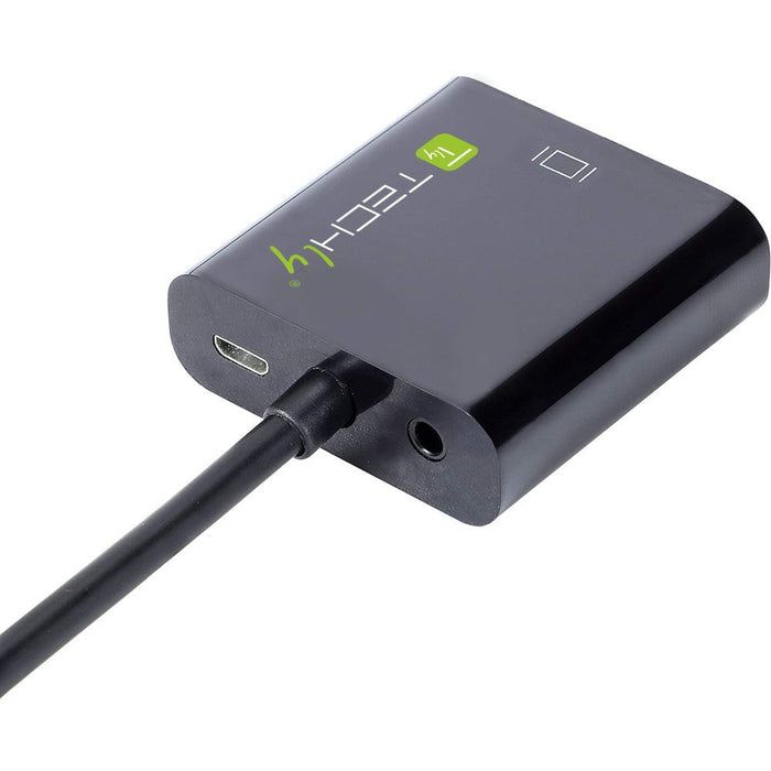 EAN 8057685302921 - Techly IDATA HDMI-VGA4 adaptador de cable de vídeo VGA (D-Sub) HDMI Type C (Mini) Negro imagen 6