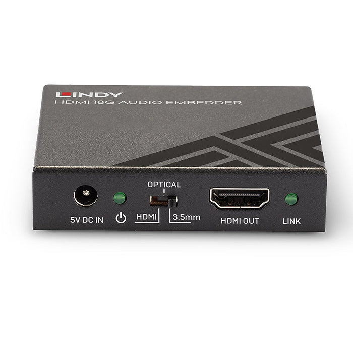 EAN 4002888382038 - Lindy 38203 convertidor de audio Negro imagen 3