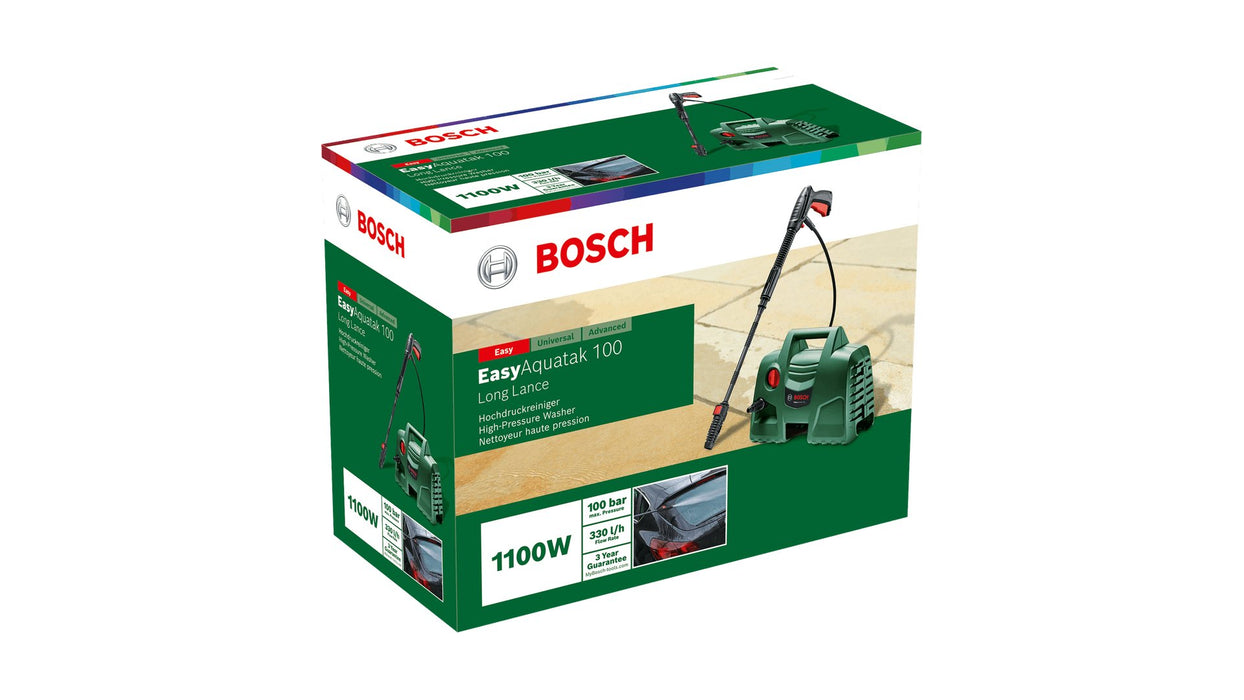 EAN 4059952539447 - Bosch 0 600 8A7 E01 Limpiadora de alta presión o Hidrolimpiadora Compacto Eléctrico 5,5 l/h Verde imagen 4