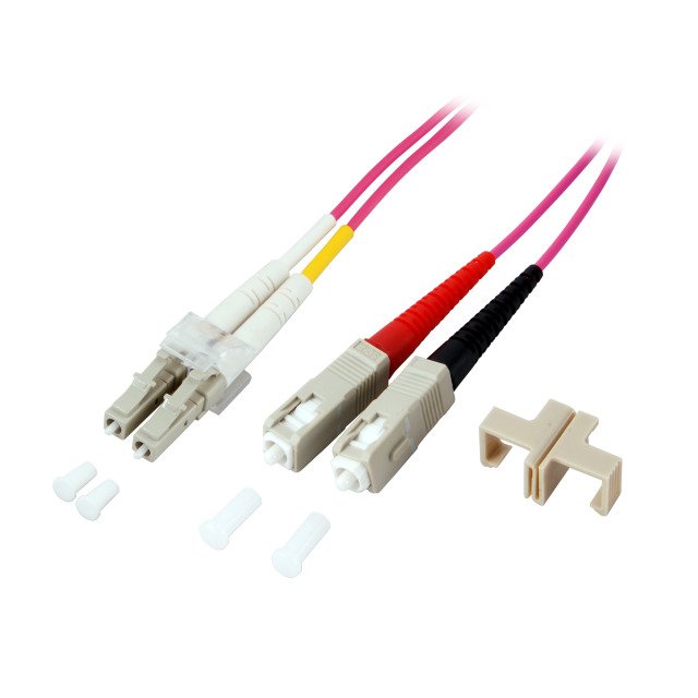EAN 4049759022631 - EFB Elektronik LC-SC 50/125µ Cable de fibra óptica e InfiniBand 1 m Rosa imagen 1