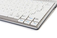 EAN 8719274671954 - BakkerElkhuizen UltraBoard 950 teclado Oficina USB QWERTY Inglés del Reino Unido Gris claro, Blanco imagen 4