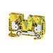 EAN 4050118503876 - Weidmüller A2C 16 PE bloque de terminales 1 Verde, Amarillo imagen 1