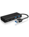 EAN 4250078168799 - ICY BOX IB-HUB1426-U3 USB 3.2 Gen 1 (3.1 Gen 1) Type-A 5000 Mbit/s Negro imagen 5