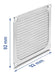 EAN 4043619674572 - DeLOCK 67457 accesorio o pieza de sistema de refrigeración para ordenador Rejilla del ventilador imagen 1