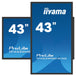 EAN 4948570118045 - iiyama TF4339MSC-B1AG pantalla de señalización 109,2 cm (43") LED 400 cd / m² Full HD Negro Pantalla táct imagen 5