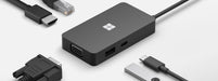 EAN 0889842635065 - Microsoft 1E4-00002 base para portátil y replicador de puertos Negro imagen 2