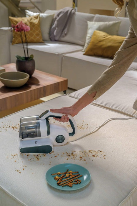 EAN 8059019083353 - Hoover HMC510UV 011 aspiradora de mano Salvia, Blanco Sin bolsa imagen 18