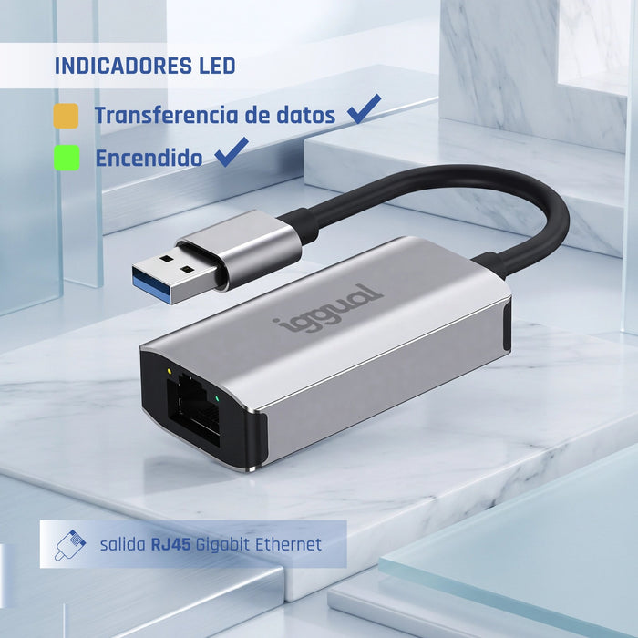 EAN 8435364318447 - iggual IGG318447 adaptador y tarjeta de red Ethernet 1000 Mbit/s imagen 4
