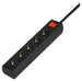 EAN 5905106070023 - Savio LZ-15 regleta inteligente 5 salidas AC Universal 5 m 0 2500 W Negro imagen 2