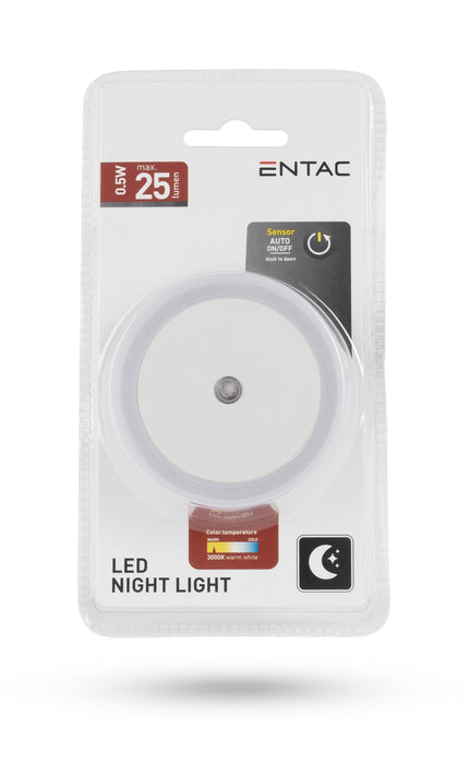 EAN 5999097984223 - Entac ENL-CC-0.5W-DSWW luz nocturna Luz de noche con enchufe o Luz quitamiedos con enchufe imagen 2