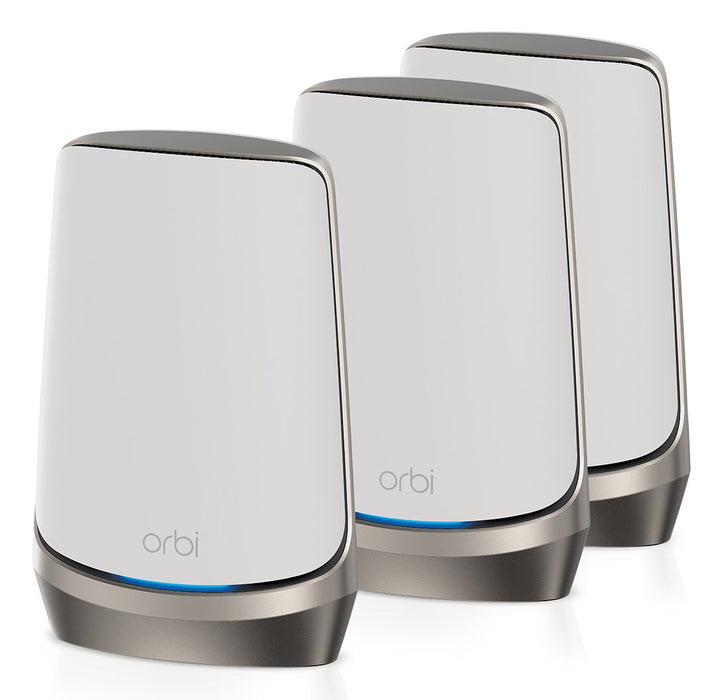 EAN 606449158052 - NETGEAR Orbi Quad-band RBKE963 AXE11000 WiFi 6E Mesh System Quad-band (2.4 GHz / 5 GHz-1 / 5 GHz-2 / 6 GHz imagen 1