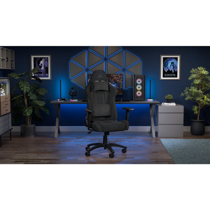 EAN 840006694915 - Corsair TC100 RELAXED Silla para videojuegos universal Asiento acolchado Negro imagen 11