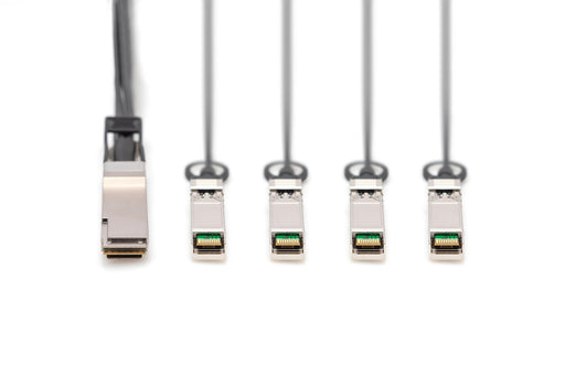 EAN 4016032484998 - Digitus DN-81323 Cable de fibra óptica e InfiniBand SFP+ 4x QSFP+ Negro imagen 3