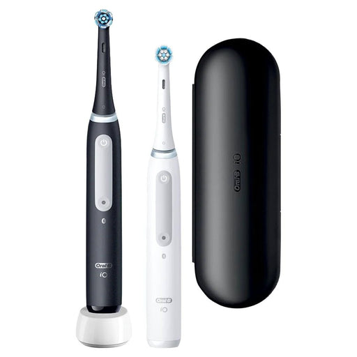 EAN 4210201414742 - Oral-B iO Series 4 Duo Adulto Cepillo dental vibratorio Negro, Blanco imagen 2