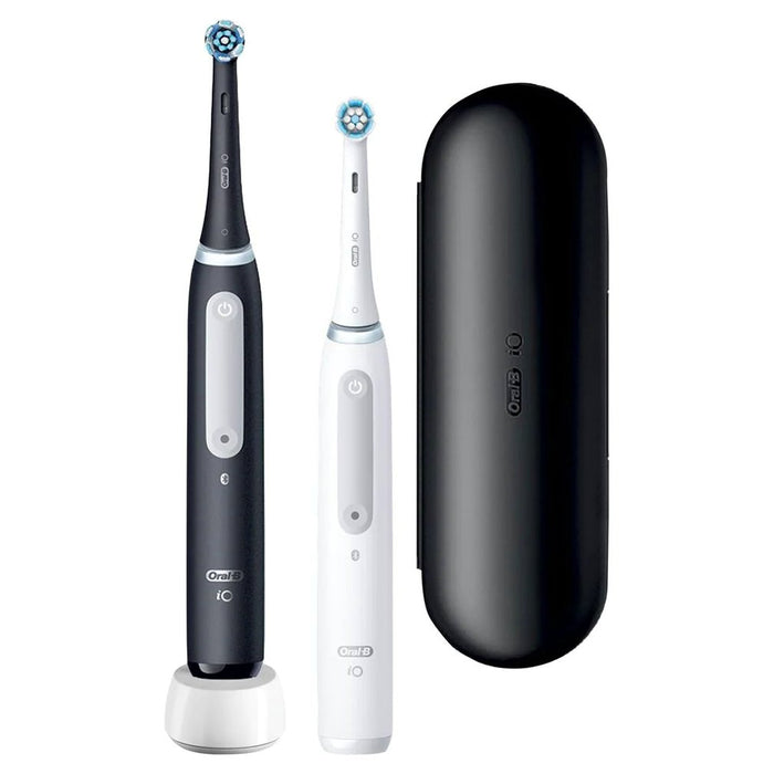 EAN 4210201414742 - Oral-B iO Series 4 Duo Adulto Cepillo dental vibratorio Negro, Blanco imagen 2