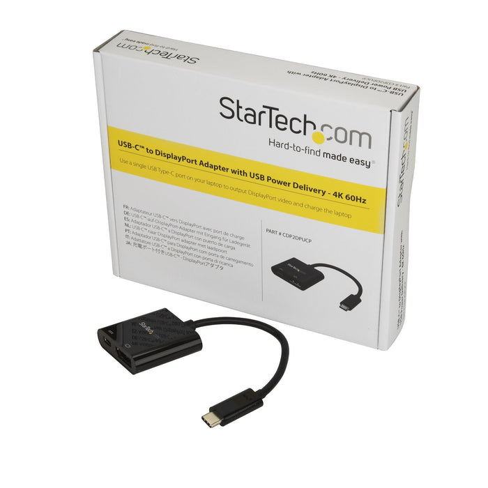 EAN 0065030872171 - StarTech.com CDP2DPUCP Adaptador gráfico USB 3840 x 2160 Pixeles Negro imagen 4