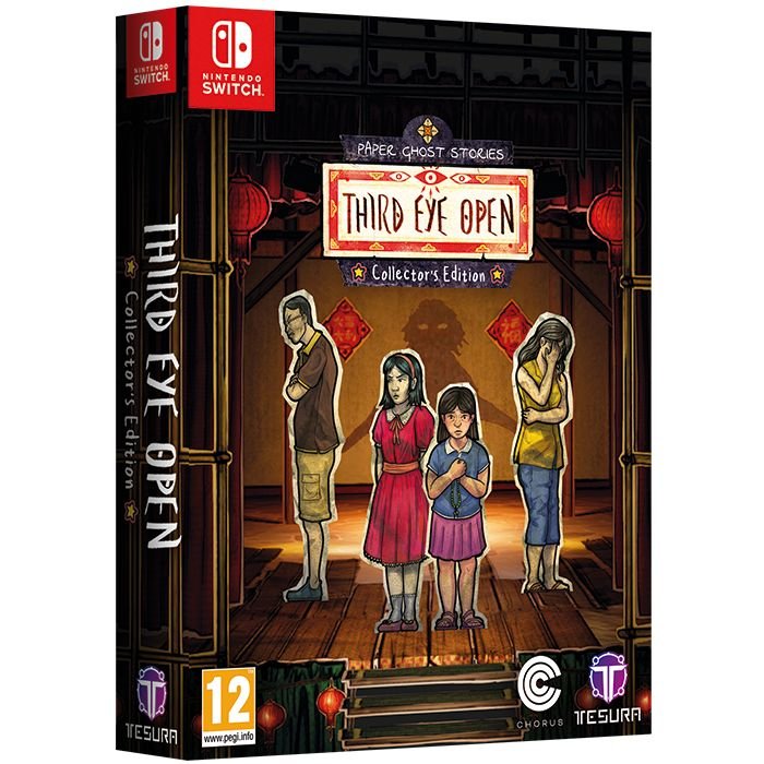 EAN 8436016712750 - Tesura Games Paper Ghost Stories Third Eye Open Collector's Edition Coleccionistas Nintendo Switch imagen 1