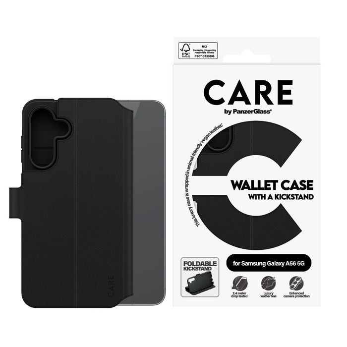EAN 5715685016691 - PanzerGlass CARE™ by ® Wallet Case w. Kickstand Samsung Galaxy A56 5G funda para teléfono móvil 17 cm (6. imagen 3