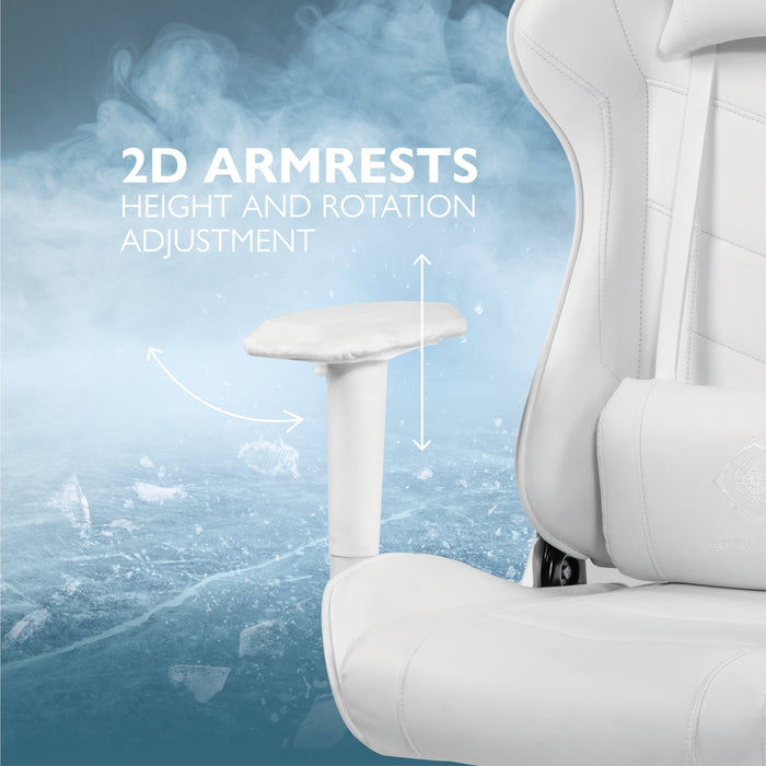 EAN 7333048050861 - Deltaco Gaming GAM-096-W silla para videojuegos Silla para videojuegos universal Asiento acolchado tapiza imagen 4