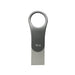 EAN 4712702644814 - Silicon Power Mobile C80 unidad flash USB 16 GB USB Type-A / USB Type-C 3.2 Gen 1 (3.1 Gen 1) Titanio imagen 1